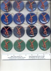 Opal Xmas Ornaments